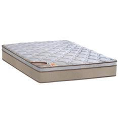 Imagem de Colchão Super King Castor Sleep Revolution com Molas Ensacadas e Euro Pillow 27x193x203 cm - Branco/Bege