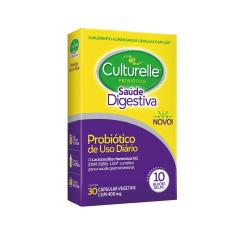 Imagem de Probiótico Culturelle Saúde Digestiva com 30 cápsulas 30 Cápsulas Vegetais