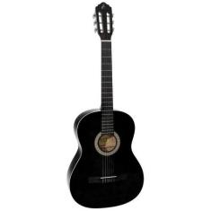 Imagem de Violão Clássico Acústico Cordas Nylon N14 Preto Giannini