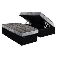 Imagem de Conjunto Box Baú Solteiro: Colchão Espuma Paropas Compact AG 65 / D28 