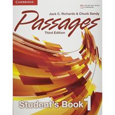 Imagem de Passages 1 Students Book With Online Workbook - 3D - Cambridge University - 9781107447004