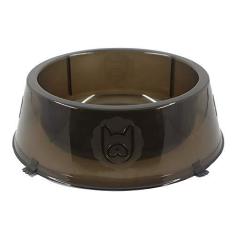 Imagem de Comedouro Para Cachorro Patinhas - 1000 Ml Fumê