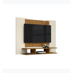 Imagem de Painel para TV EJ Off White com Freijó - EJ Móveis