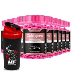 Imagem de 10X Colageno Verisol + Calcio Hf Suplements 60Caps + Coq