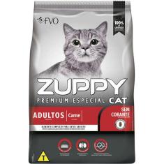 Imagem de Ração Seca Zuppy Carne para Gatos Adultos - 1 Kg
