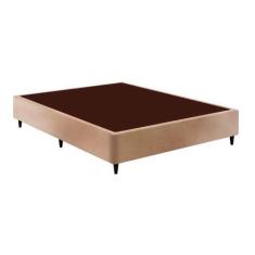 Imagem de Cama Box Base Casal Sommier Linho Bege (138X188x23) - Ortobom