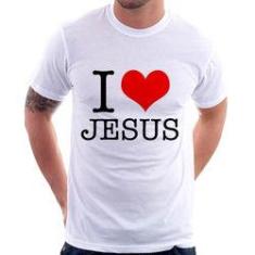 Imagem de Camiseta I Love Jesus - Foca Na Moda