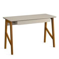 Imagem de Escrivaninha com Gaveta Home Office 125cm Taurus Patrimar Off White