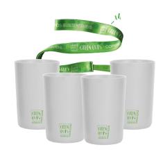 Imagem de 4 Copos Eco  com Cordão Green Cups 200 ml