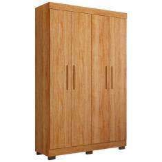 Imagem de Guarda Roupa Roupeiro Flórida 4 Portas 3 Gavetas Tigus Baby Amadeirado