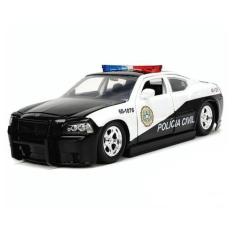 Imagem de Miniatura Carro Dodge Charger Polícia Civil 2006 Velozes E Furiosos 1/