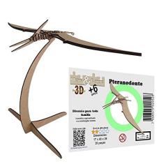 Imagem de Brinquedo Quebra Cabeça 3D Dinossauro Pteranodonte Mdf