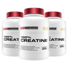 Imagem de Kit 3X Creatina 100% 300G - Bodybuilders