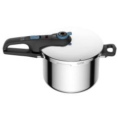 Imagem de Panela de Pressão Rochedo Inox Secure Trendy Indução 6 Litros Fechamento Externo Com cesta