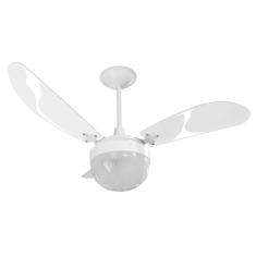 Imagem de Ventilador De Teto Venti-delta Paraty Branco Com 3 Pás Branco 220v