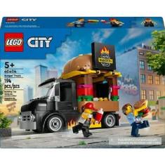 Imagem de Lego 60404 City – Caminhão Food Truck Trailer de Hambúrgueres – 194 peças