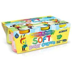 Imagem de Massinha Soft Baby Colors Com 6 Cores 7376 Acrilex
