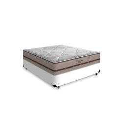 Imagem de Cama Box Casal + Colchão De Molas Ensacadas - Anjos - Classic 138X188x