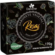Imagem de Sabonete Vegetal Rosas Negras 170G Davene