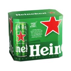 Imagem de Cerveja Heineken Puro Malte Lager Premium - 6 Unidades Lata 250ml