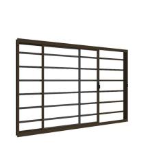 Imagem de Janela De Alum nio Maxx 02 Folhas Fecho Embutido Bronze - 100