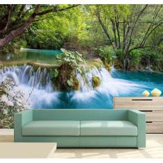 Imagem de Papel de Parede - Painel Adesivo Cachoeira 3D 3,75M² na 031