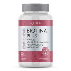 Imagem de Biotina Plus - 60 Cápsulas - Lauton Nutrition, Lauton Nutrition