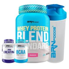 Imagem de Whey Protein Blend 900G+ Premium Creatina 100G