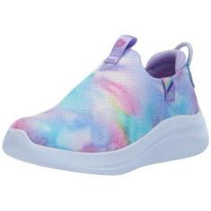 Imagem de Skechers Tênis feminino Ultra Flex 3.0, Lavanda/Multi, 2 Little Kid