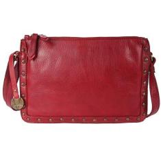 Imagem de Bolsa tiracolo estilo boho de couro italiano genuíno - elegante, durável e perfeita para uso diário para mulheres, Vermelho, Medium