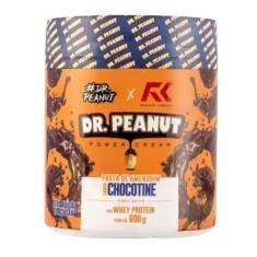 Imagem de Pasta De Amendoim Com Whey Protein Dr Peanut 600G - Original - Dr. Pea