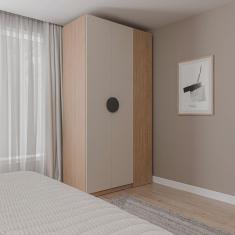 Imagem de Guarda-roupa Modulado Joy Canto Cabecasa Madeiramadeira