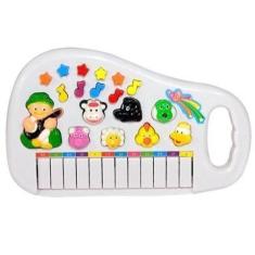 Imagem de Piano Infantil Musical Animais Fazendinha Tradicional - Happy Kids