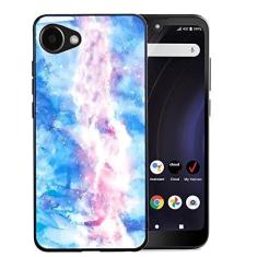 Imagem de Ranyi Capa para Orbic Joy, Orbic Joy 4G RC608L, capa de TPU flexível com padrão de mármore de luxo com cantos reforçados, capa de mármore de silicone absorvente de choque para Orbic Joy 4G RC608L -