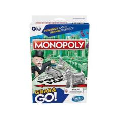 Imagem de Jogo Monopoly Tabuleiro Grab And Go Hasbro