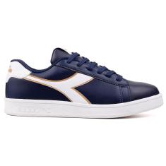 Imagem de Tênis Casual Diadora Centrale Marinho MARINHO/BRANCO/DOURADO 35 Diadora-Unissex