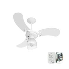 Imagem de Ventilador Teto Super Baby Colors 3 Pás Mdf Branco 220V - Venti-Delta