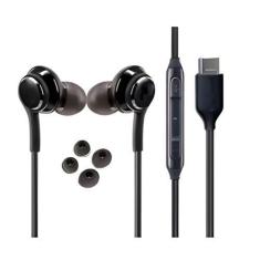 Imagem de Fone de Ouvido Tipo C Intra-auricular com Fio estéreo Cabo Reforçado -