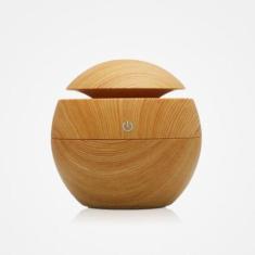 Imagem de Umidificador De Aromaterapia Wokex Mini Difusor De Aroma De Madeira