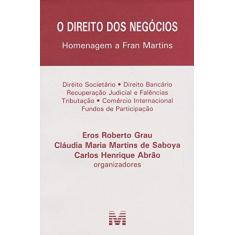 Imagem de O Direito Dos Negócios - Homenagem A Fran Martins - Abrão, Carlos Henrique - 9788539203529