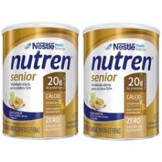 Imagem de Nutren senior sem sabor suplemento lata 740g 2 latas