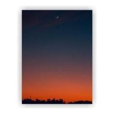 Imagem de Quadro Decorativo Paisagens Decoração Quartos Noite