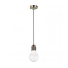 Imagem de Pendente De Metal Petit 18,5Cmx9,3Cm Bella Iluminação Bronze