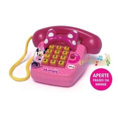 Imagem de Telefone Infantil Foninho Sonoro Minnie - Elka 1061