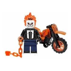 LEGO Robô Motoqueiro Fantasma e Moto Marvel