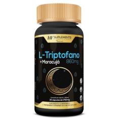 Imagem de L-Triptofano Com Maracuja 860Mg 30Caps Hf Suplements