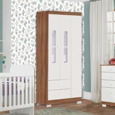 Imagem de Guarda Roupa Tuboarte Infantil Turmalina 3 Portas E 2 Gavetas