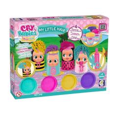 Imagem de Kit Massinha Cry Babies My Little Hair - Cotiplás