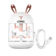 Imagem de Abaju Infantil Luzes Led Difusor Umidificador De Ambiente Elétrico 300