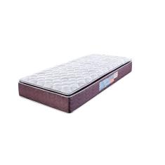 Imagem de Colchão Solteiro Espuma D40 188x88x24cm Classic C Pillow Montreal Branco/Marrom
